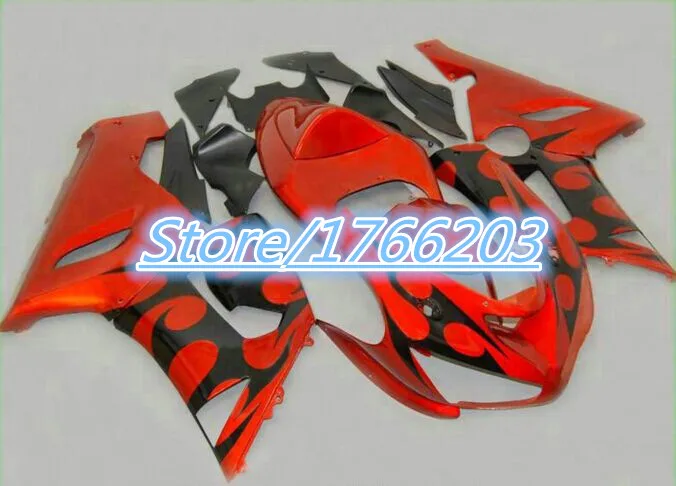 

Nn Red black motorcycle fairings for KAWASAKI Ninja ZX-6R 05-06 ZX6R 05 06 ZX6R 636 2005-2006 ZX 6R 05 06 2005 2006 fairing kit