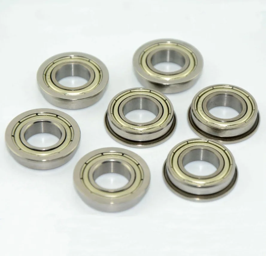 20pcs/50pcs/100pcs F696ZZ F696-2Z F696 ZZ Z 6x15x5 mm Miniature flange Ball Bearing deep groove double shielded 6*15*5