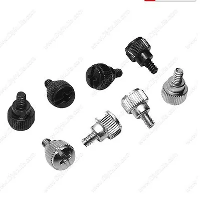 

High Quality M6*L DIY computer case knurled hand screws L=10/12/14