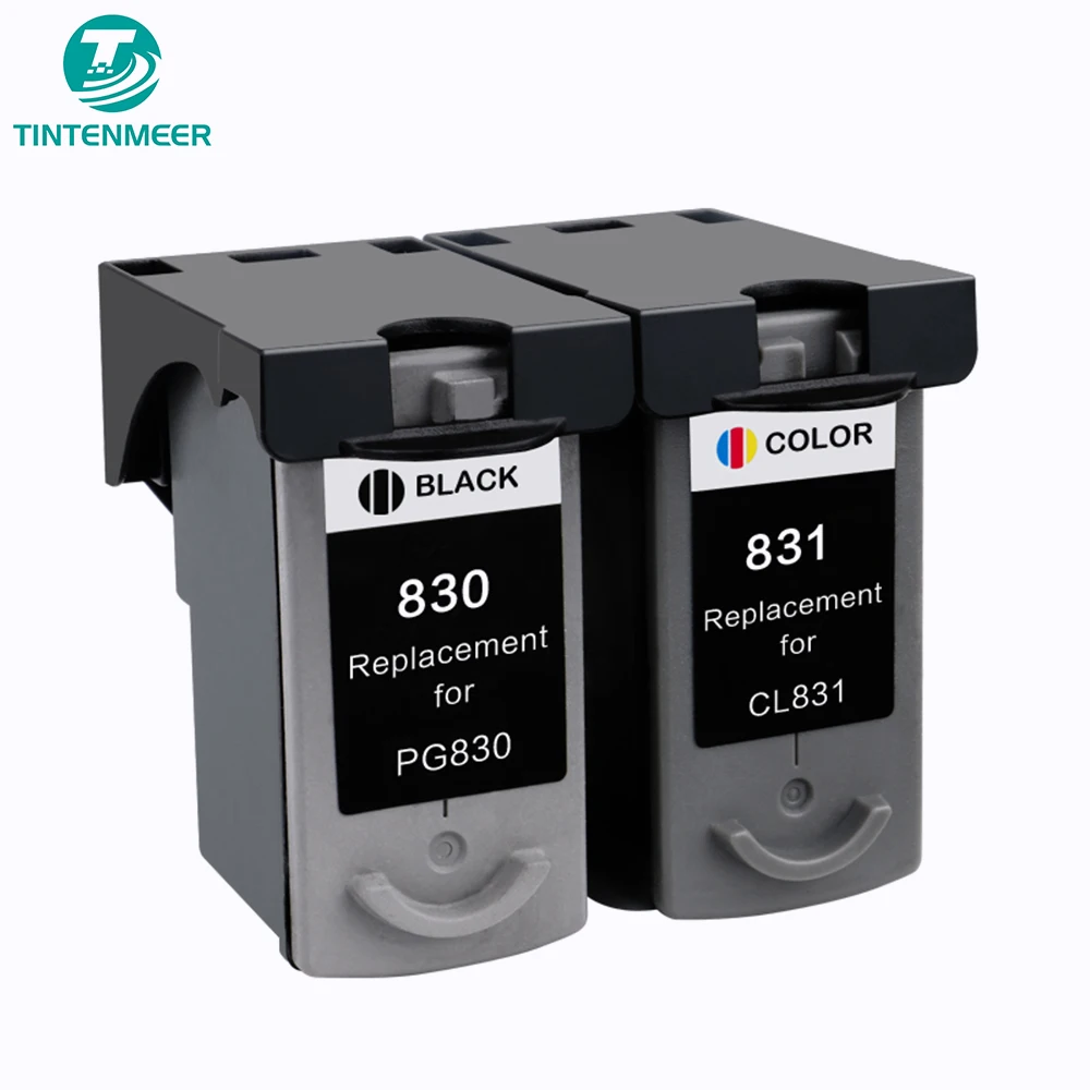 TINTENMEER INK CARTRIDGE PG 830 CL 831 COMPATIBLE FOR CANON IP1180 IP1880 IP1980 IP2580 IP2680 MP145 MP198 MP218 MP228 MP476