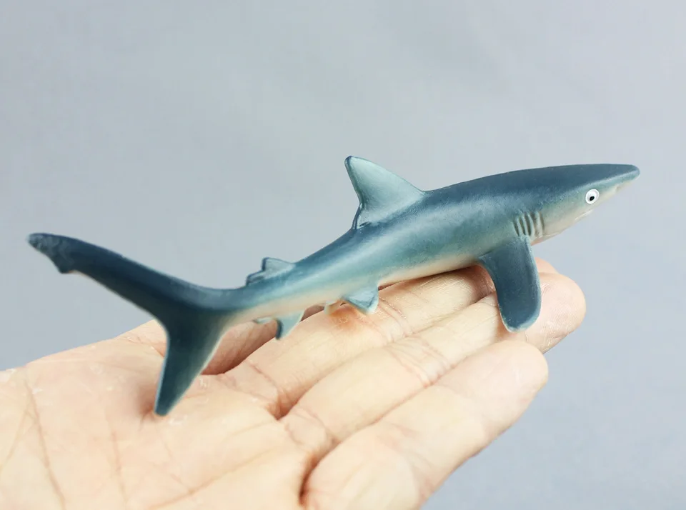 Marine life simulation shark Static Plastic toy model mini 13x6cm Environmental PVC Cognition prop teaching model toy gift w0597