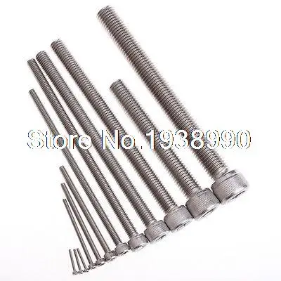 100Pcs 10mm M4 Stainless Steel 304 Hexagon Socket Head Cap Screws Without Rust