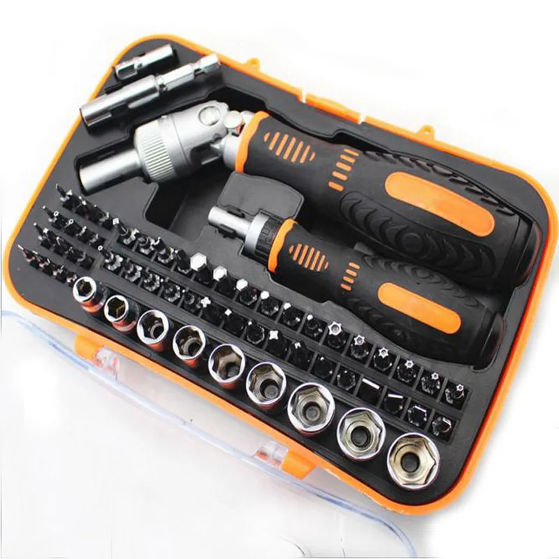 

Multifunction CR-V Screwdriver Sleeve Tools Kit Support Demolition Mobile Phone Computer for Home Mechanical With Storage Box