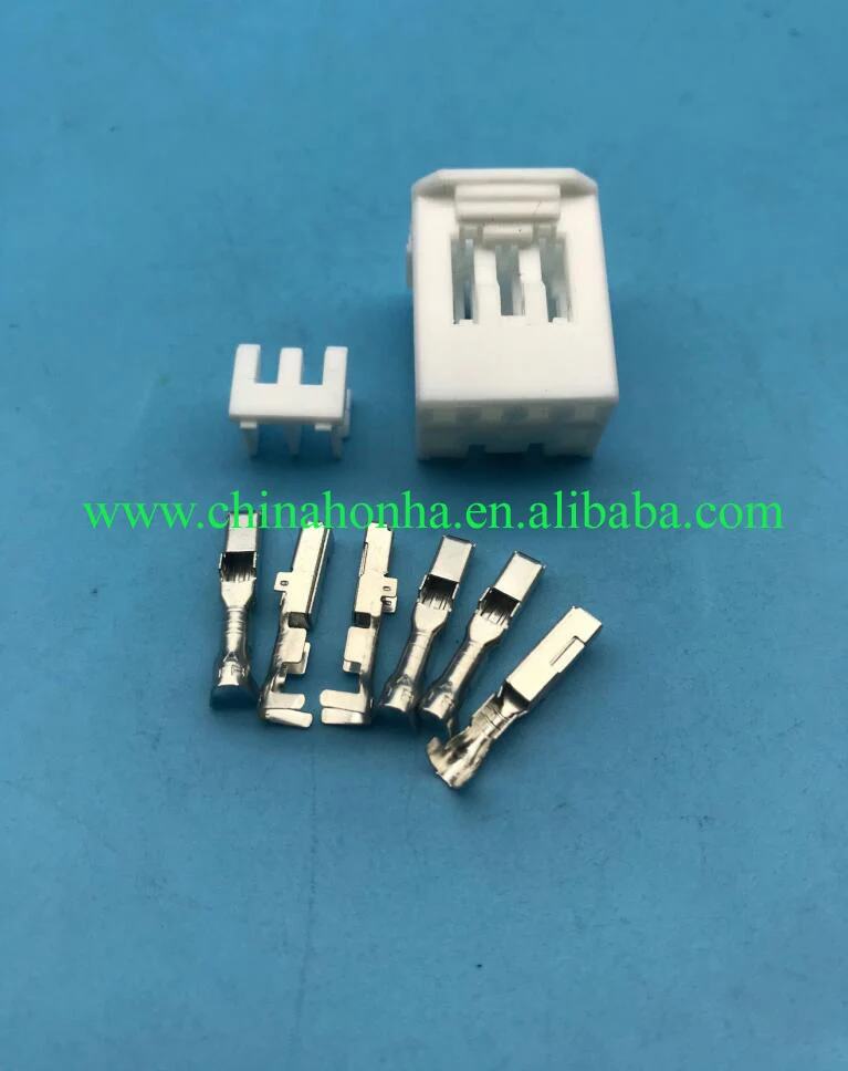 

10/20/30/50/100sets 2.2mm kit 6pin 6way auto wire plastic connector MG651044