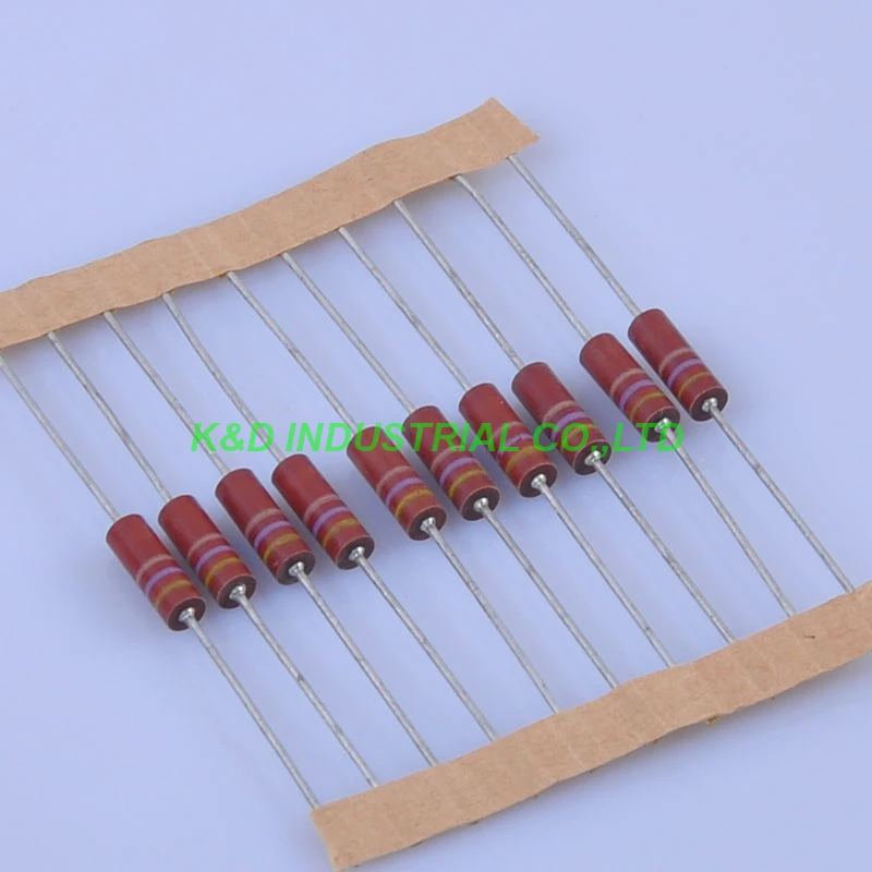 УГЛЕРОДНЫЙ композиционный винтажный резистор 0,5 Вт 470R 0.33ohm 10 шт.