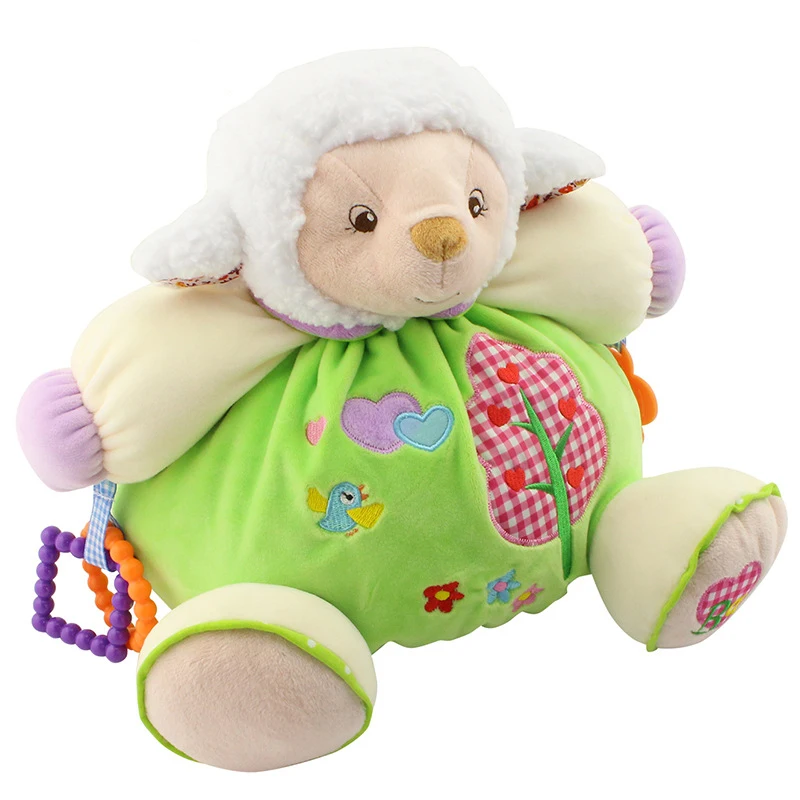 Giocattoli per bambini 0 12 13 24 mesi sonagli Cartoon peluche peluche per neonati Brinquedos Para Bebe Oyuncak Baby Boy Girl Toys