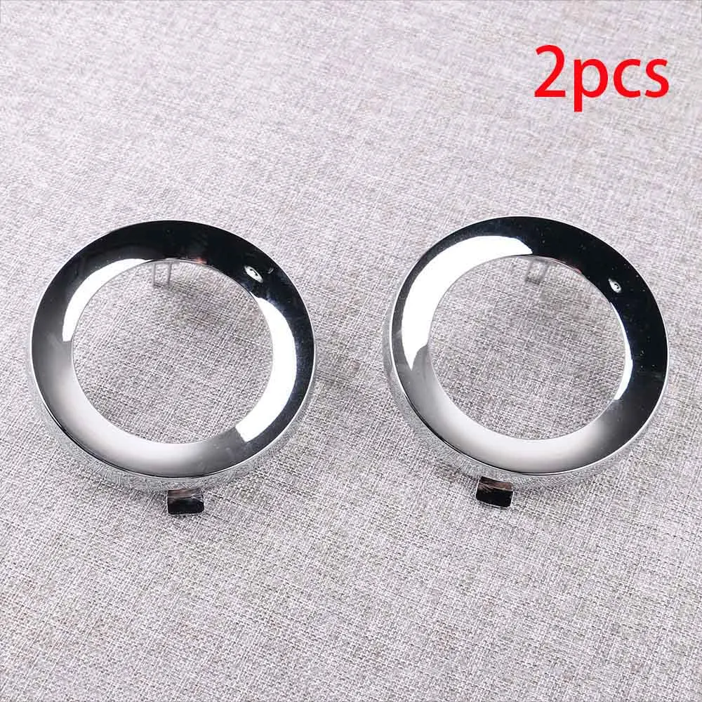 1Pcs 2Pcs Front Chrome Fog Light Lamp Cover Cap Trim Ring 57731SC000 57731 SC000 For Subaru Forester 2009 2010 2011 2012 2013