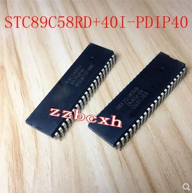 2PCS/LOT  New original  STC89C58RD+40I-PDIP40  DIP40