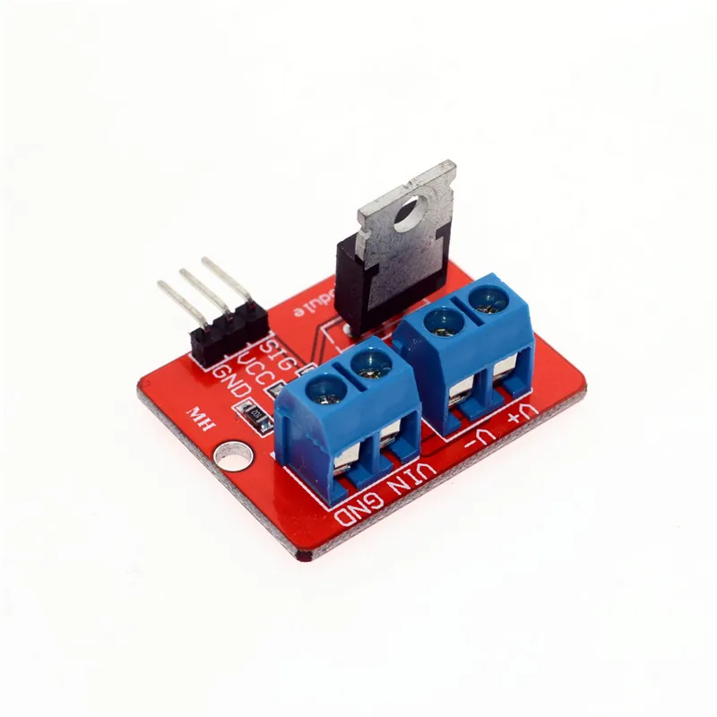 0-24V Top Mosfet Button IRF520 MOS Driver Module For Arduino MCU ARM Raspberry pi