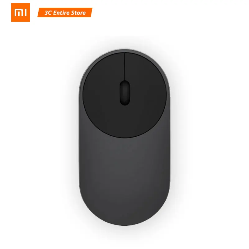 Xiaomi-ratón inalámbrico Mi Original, Mouse portátil de aleación de aluminio, Material ABS, 2,4 GHz, WiFi, Bluetooth 4,0, Control de conexión