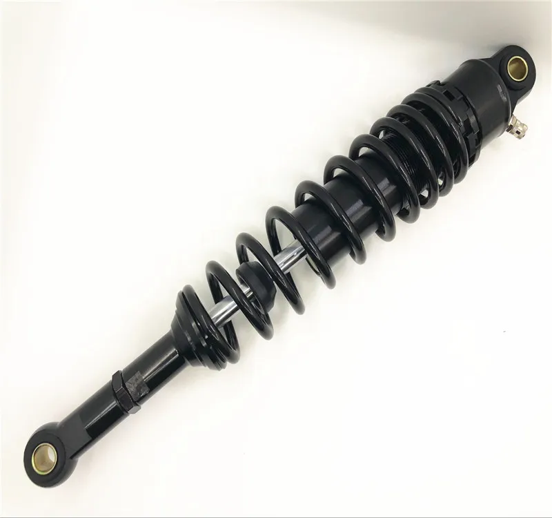 Universal 380mm 7mm spring  Motorcycle nitrogen Shock Absorber Suspension for honda yamaha suzuki all Black