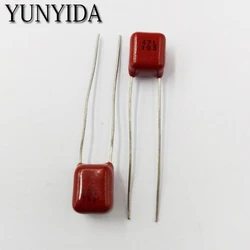 10pcs CBB Polypropylene film capacitor pitch 5mm 63V 105J  684J  474J 104J  1UF  0.68UF 0.47UF 0.1UF