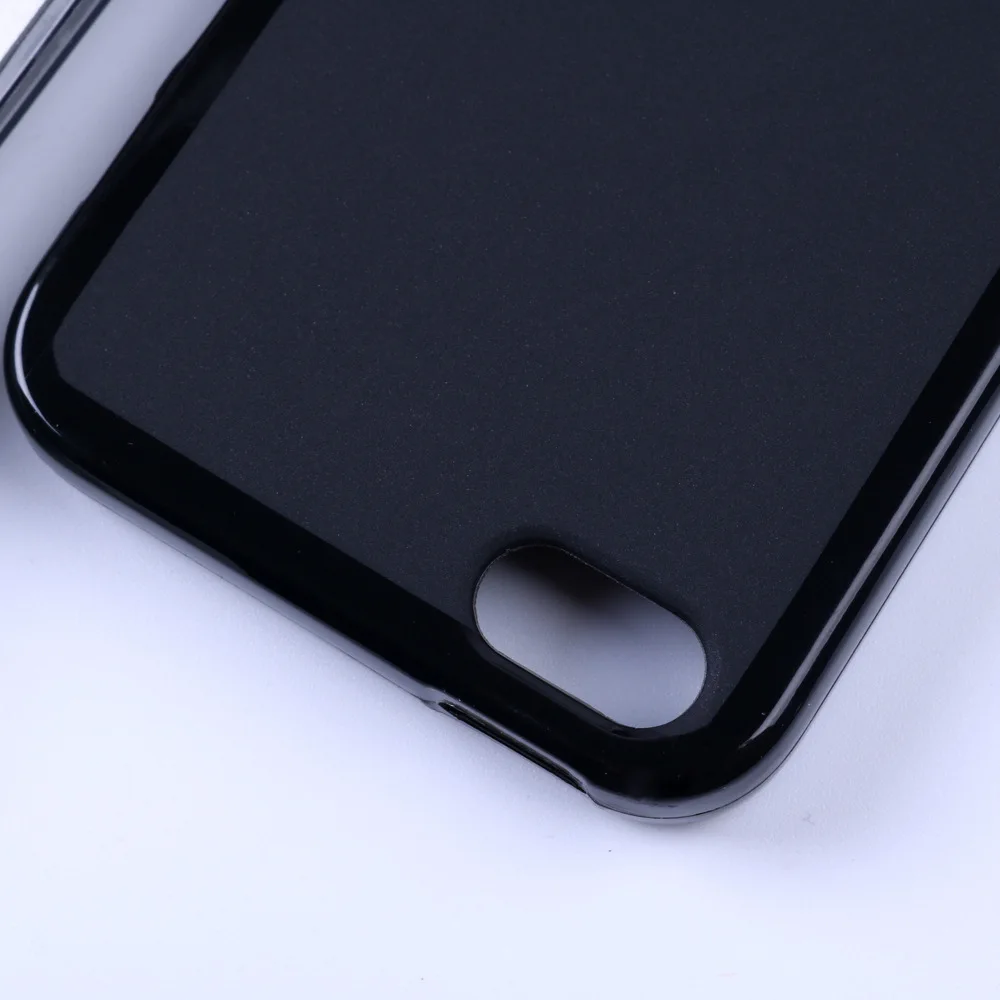 Matte Soft TPU Case For Apple iPhone 7 8 Plus 4.7 5.5 inch i8 i7 7Plus 8Plus Silicone Ultra Thin Slim Black Nature Back Cover