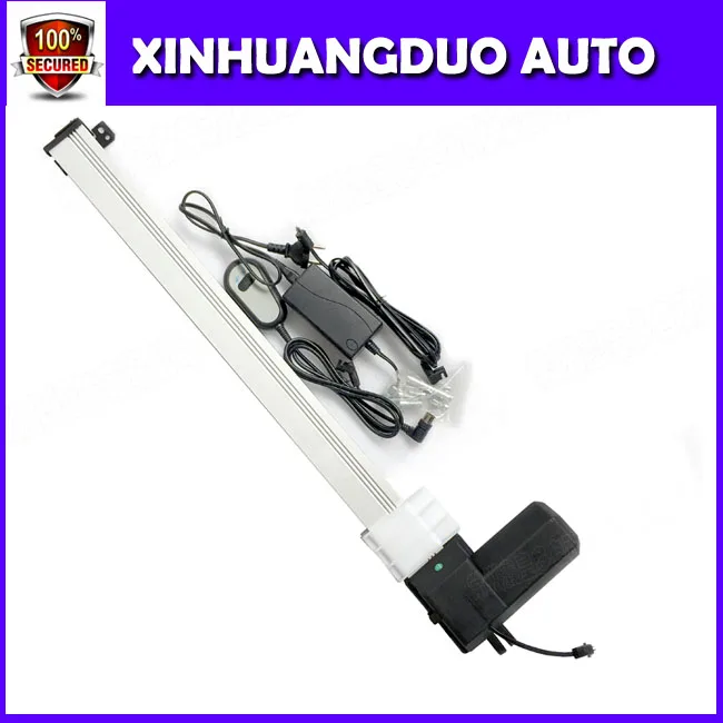 

Linear actuator with mounting brackets tv lift system and control 600mm stroke - 1 set