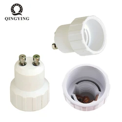 1pcs GU10 per E14 HA CONDOTTO LA Lampada Base Converter Socket GU10-E14 A Prova di Fuoco Materiale Ritardante di Fiamma Luce del Supporto di Base