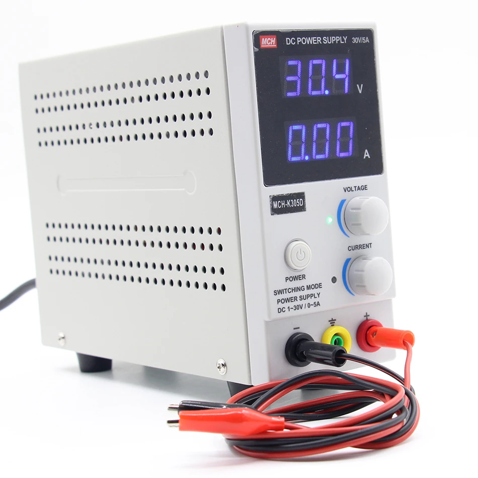 MCH-K305D Portable Mini DC regulated Adjustable DC power supply Mobile phone laptop repair power