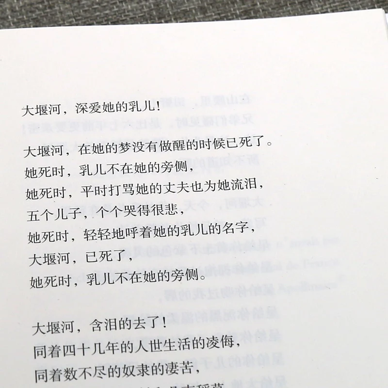 Ai Qing Puisi Terpilih Remaja Siswa Sekolah Dasar dan Menengah Membaca Buku Ekstrakurikuler