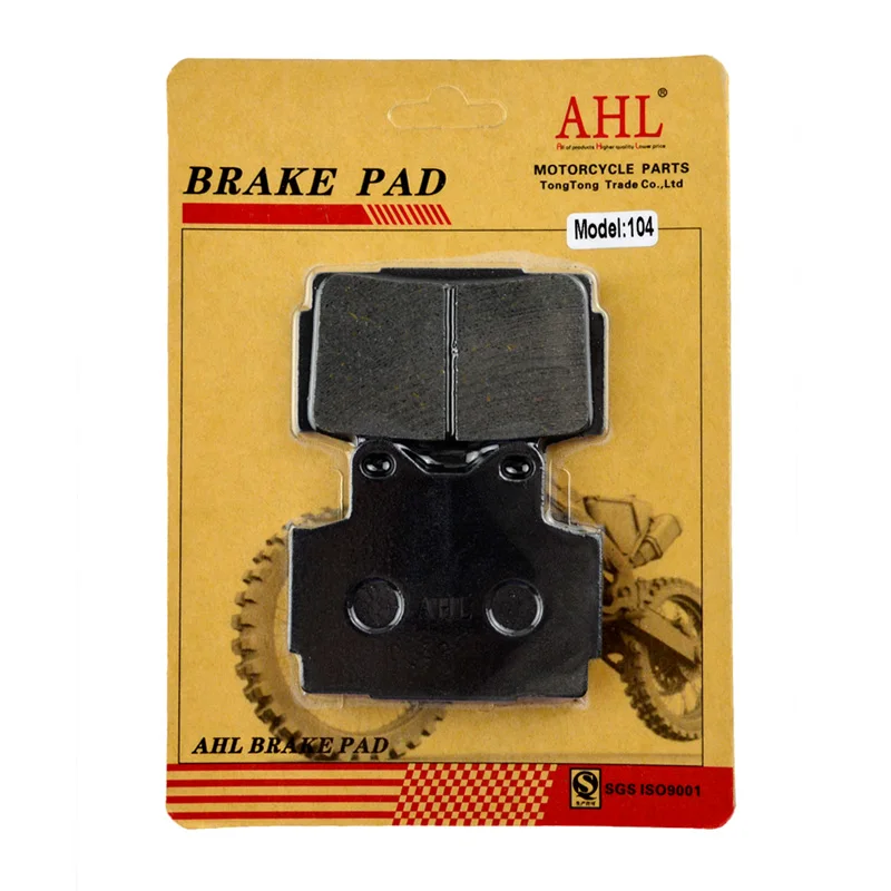 AHL Motorcycle Front and Rear Brake Pads For YAMAHA FZS 600 \