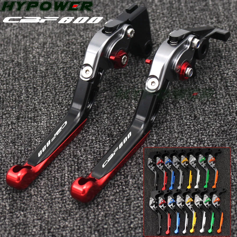 16 Colors CNC Adjustable Folding Extendable Motorcycle Brake Clutch Levers For Honda CBF600/SA CBF 600 2010 2011 2012 2013