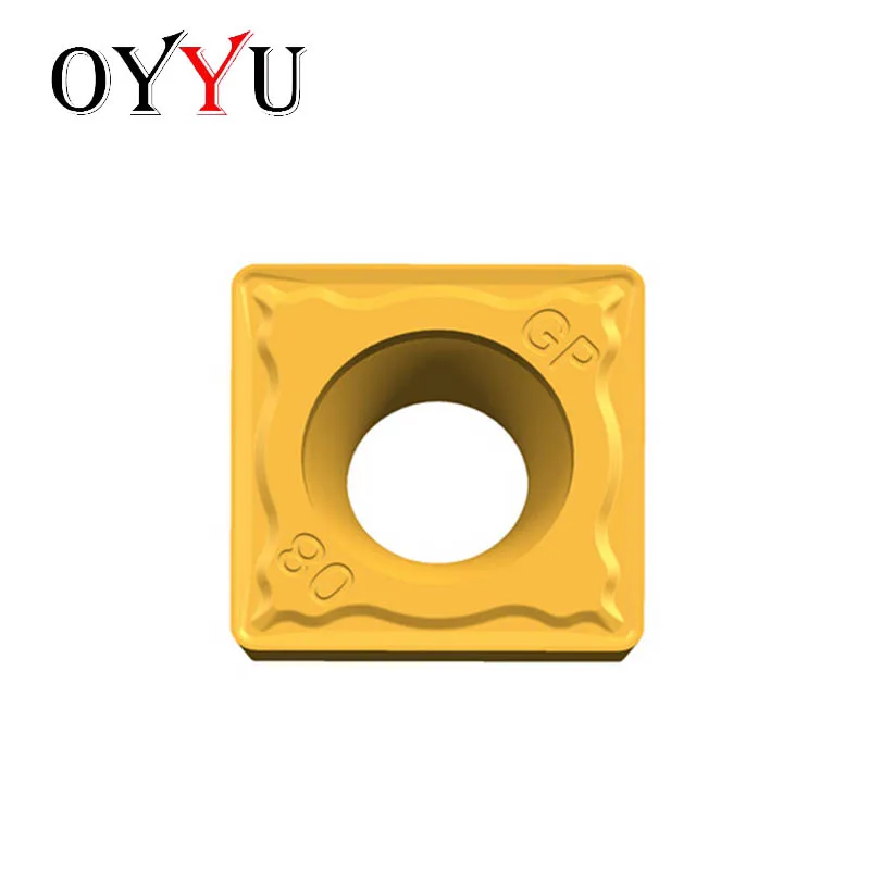 OYYU SCMT 09T304 09T308 SCMT09T304-GP SCMT09T308-GP OY515M Process Stainless Steel Carbide Inserts Lathe Tools Cutter Turning