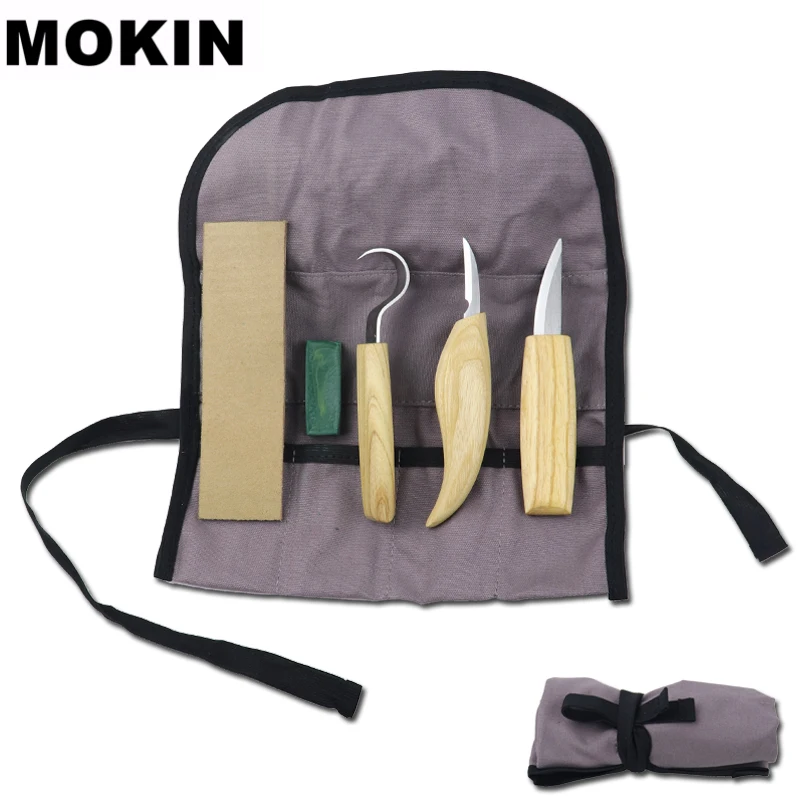 Set di Kit per intaglio del legno per la lavorazione del legno coltello per scalpello per intaglio a mano utensili per carpentiere per scalpello per legno fai-da-te con bordi affilati