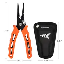 Stainless Steel Fishing Pliers with Carbide Cutters #2