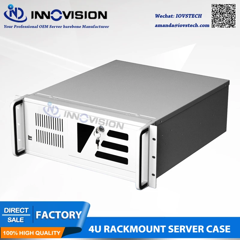 High-stable Industrial computer case RC4U5012 4U rack mount chassis