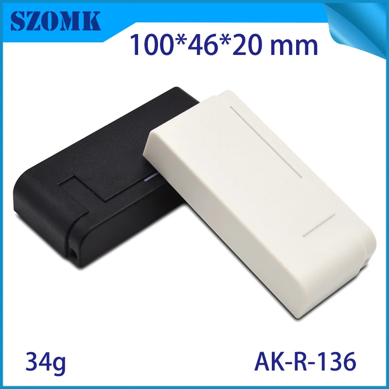 10Pcs 100*46*20mm szomk alarm access control system enclosure plastic instrument housing new design plastic device box