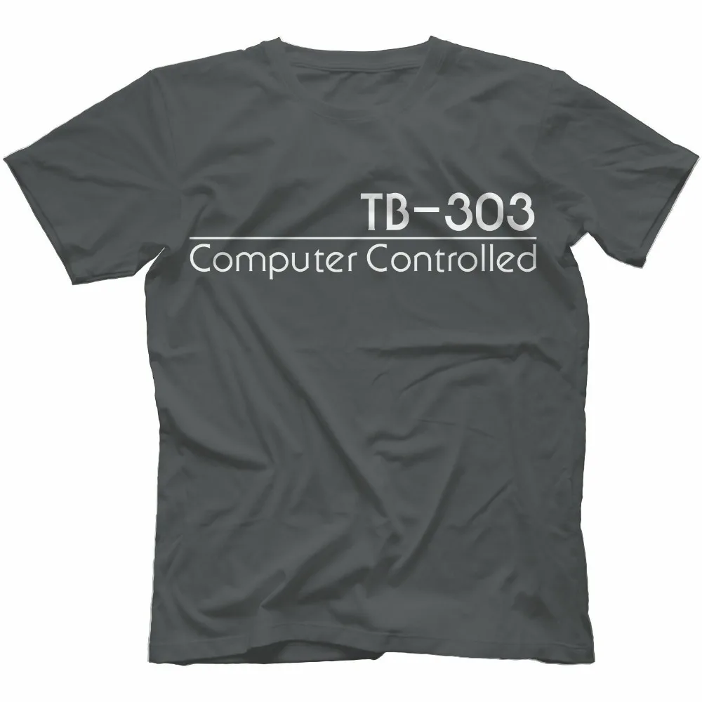 Tb-303 تي شيرت 100% قطن سنتش Esiser حمض التناظرية ريترو 808 909 جودة عالية الصيف أزياء جديدة للرجال س الرقبة تي شيرت