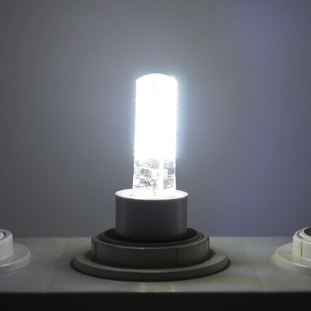 KARWEN-bombilla LED G4 220V, 3W, 4W, 5W, cc 12V, SMD3014, 2835, 24, 48, 64, 104L, reemplazo de 10w, 30w, lámpara halógena