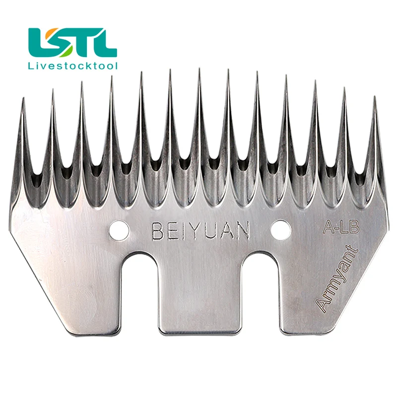 BEIYUAN  Sheep/Goats Shears Convex Comb Cutter Shearing Clipper 13 Tooth Blade For Sheep Clipper Shears Scissorsd30