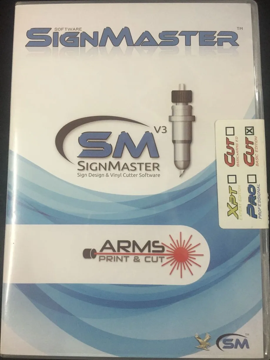 2019 new vesion Vinyl Cutter Software--SignMaster Cut V3 - Production Edition
