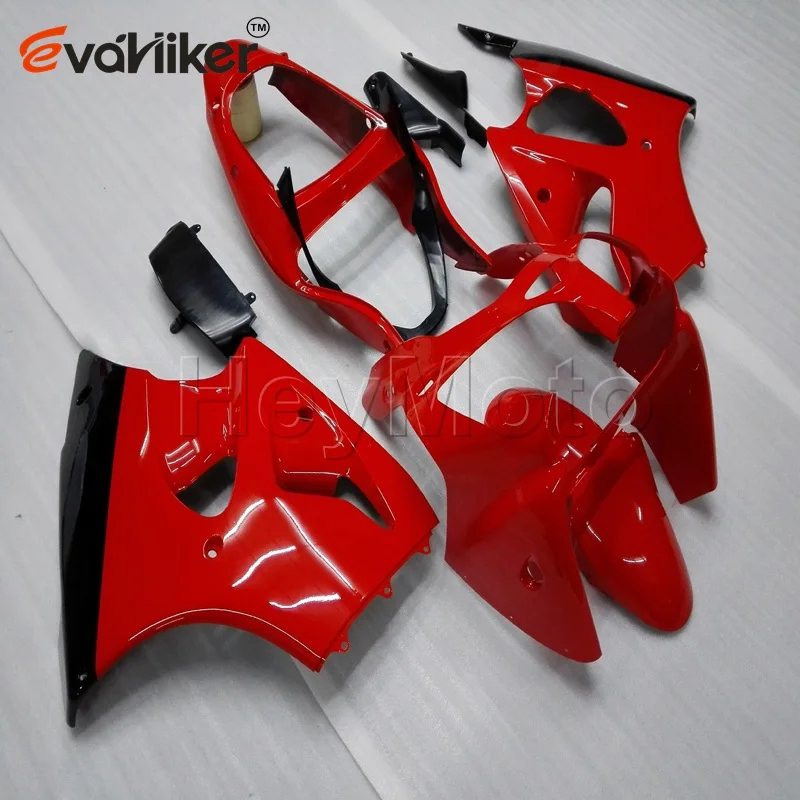 ABS motor fairings for ZZR600 2005 2006 2007 2008 red ZX-6R 2000 2001 2002 motorcycle bodywork kit Injection mold H3