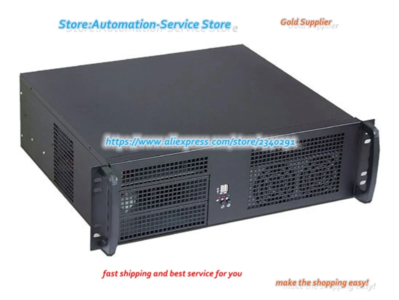 Ultra Short Chassis 3U Server Chassis 5 Hard Disk Bit +2 Drive Bit Can Be On Short A Large Supply Power