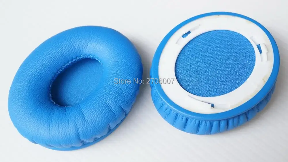 Orejeras de mantenimiento reemplazables para Beats By Dr Dre Solo 1,0 Solo1.0 Solo HD, auriculares azules (almohadillas para los oídos/cojín), calidad no destructiva