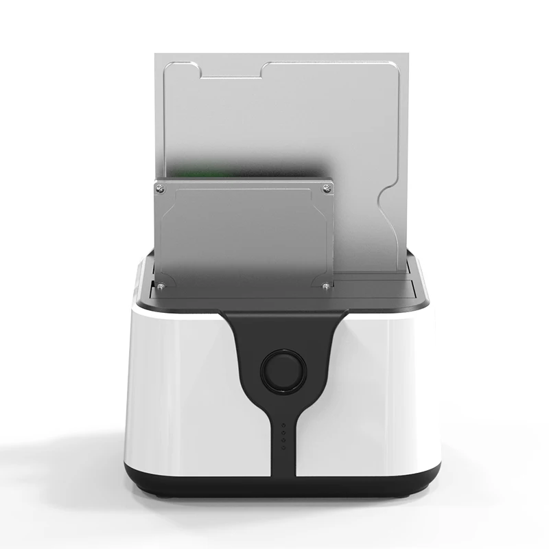 2 محطة إرساء للقرص الصلب SATA ، 2.5 "/3.5" ، 4 تيرا بايت كحد أقصى ، usb 3.0 ، وظيفة استنساخ hdd