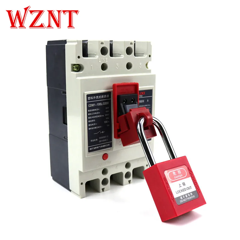 NT-L11 Clamp type circuit breaker lock Industrial electrical open handle lock Loto energy isolation Safety lock