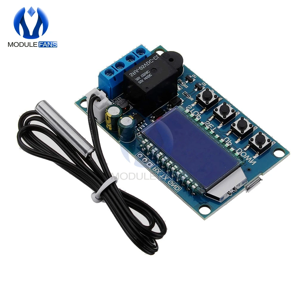 XY-T01 Digital Thermostat Heating Refrigeration Digital Temperature Control Switch Temperature Controller Module Board