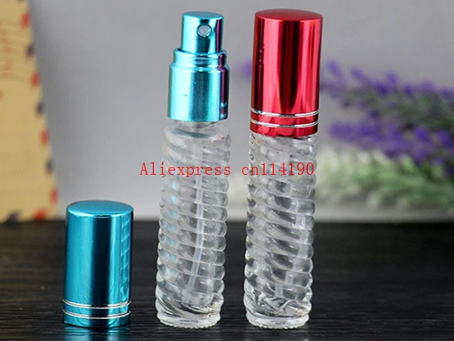 Brand new 200 cái/lốc 5 ml mini perfume bottle/clear glass spray chai/chai mỹ phẩm chai container