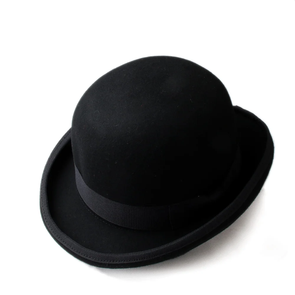قبعة فيدورا vianwestwood للرجال والنساء ، صوف 100% ، قبعة جبلية ، Steampunk ، قبعة ميلينيوم ، ساحر ، جاموس #4
