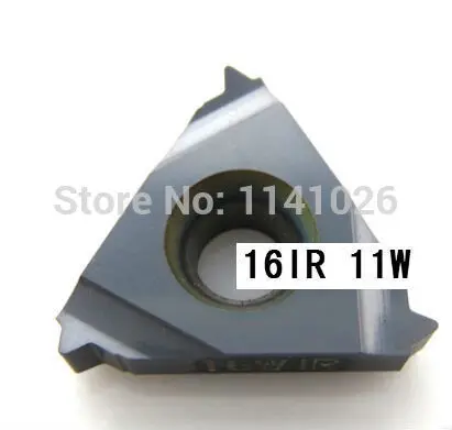 16 IR 11 W, indicizzabili Carburo di Tungsteno Threading Tornio Inserti Filettati per Tornio Holder, filo girando portautensili