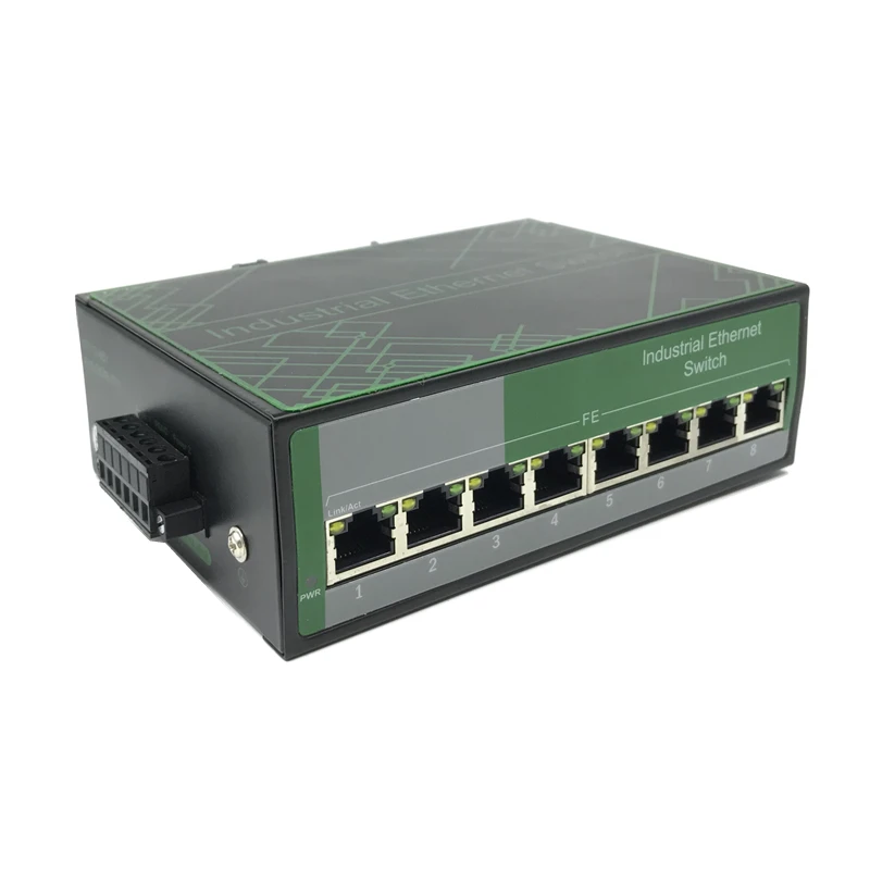 

Lighting Protect Port 8 Poe 10/100/1000M Industrial Switch gigabit switch 10 gigabit switch gigabit switch ethernet switch