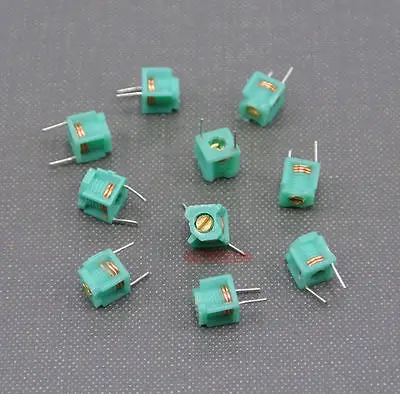 50pcs 1.5T 2.5T 3.5T 4.5T 5.5T Variable Inductors,Coil adjustable