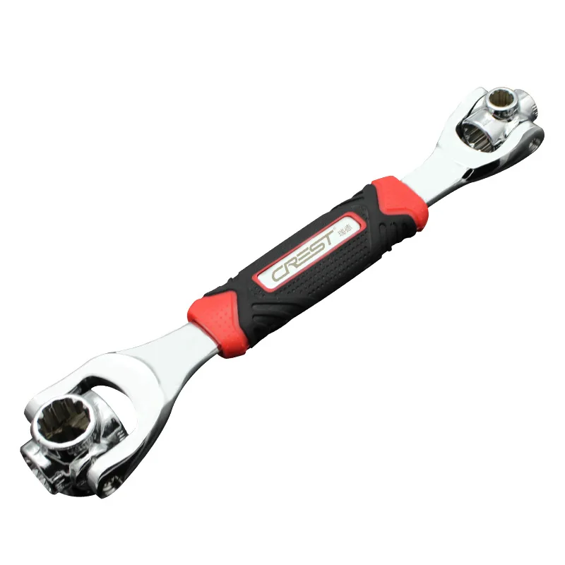 multi function chave magica ajustavel ferramenta de reparacao do carro catraca chave ferramentas spanner 48 em 360 graus 6 point 01