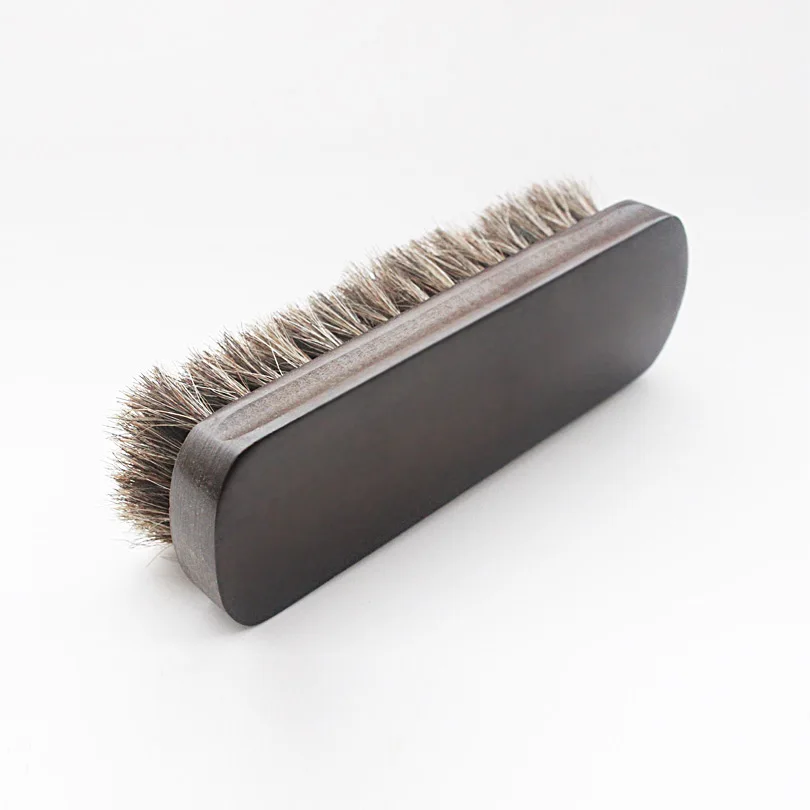 Horse Hair Shoe Brush, Oil Polish Tool, Scrub Suede Fur, Leather Shoes Cleaning Tools, 24 Pcs Lot