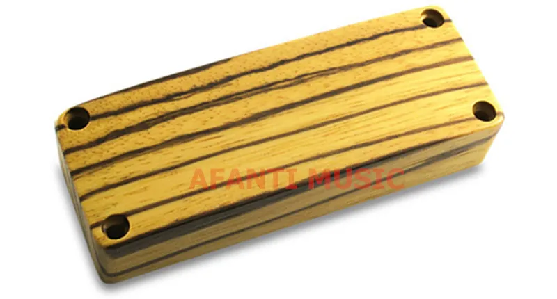 

Afanti Music Zebrawood / Walnut wood / Standard Bass Guitar Pickups (WCSB-ZB)