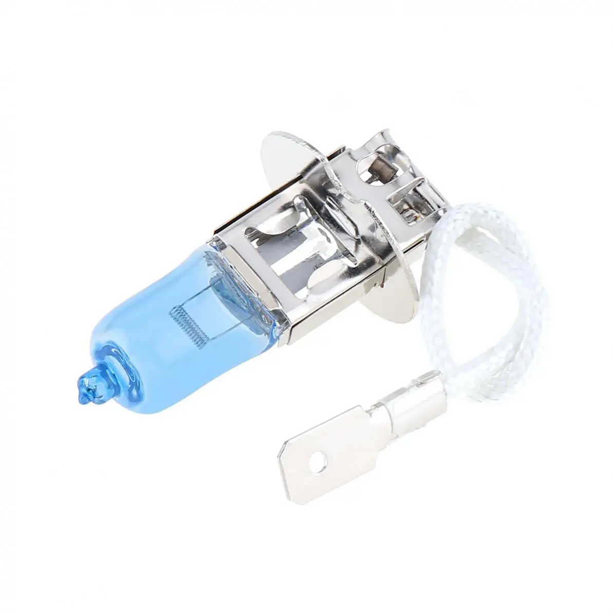 12V H3 5000K 55W White Light Super Bright Car Xenon Halogen Lamp Auto Front Headlight Fog Bulb
