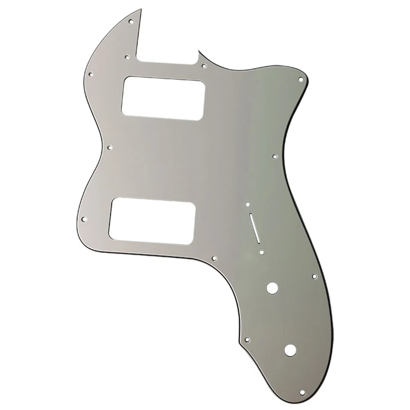 Pleroo Guitar Parts - For Classic 72 thinline Tele Guitar Pickguard Scratch Plate With TV Jones Humbucker