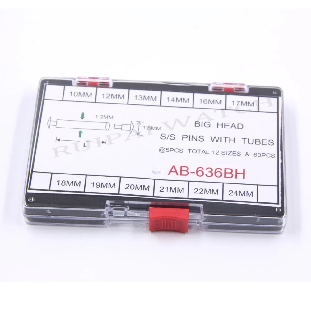 

Бесплатная доставка, 1 комплект, фрикционная трубка с большой головкой, застежки, браслеты, заклепки, конец 10-24 мм, для ремонта часов