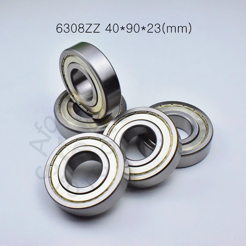 

6308ZZ 40*90*23(mm) 1Piece bearings ABEC-5 metal sealing type 6308 chrome steel deep groove bearing 6308ZZ